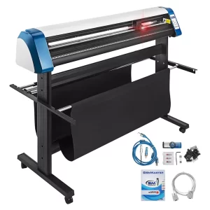 Plotter Corte De Vinilo Vevor 135 Cm Semiautomático Con Soporte
