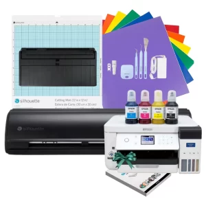 Kit Cameo 5 Negra + Impresora Epson F170 Sublimación