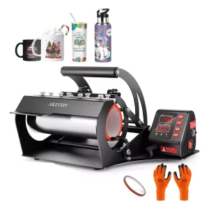 Máquina De Prensa Akey diy De Calor Tazas Pro Tumbler Mug 10-30 OZ