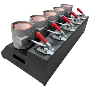 Maquina Sublimacion Doux Taza Prensa Tazón Mug Shopero 5 En 1