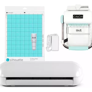 Plotter De Corte Portrait 3 Silhouette + Encuadernadora Cinch Verde
