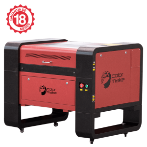 Equipo de Grabado y Corte Láser de CO2 Dual 60×90 cm Color Make 100 W