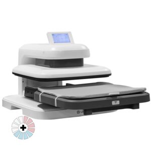 Plancha transfer automática LokLik ImPress Auto 2-Smart 38x38cm Blanco