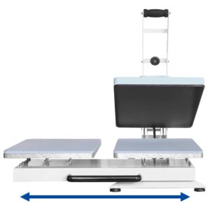 Máquina Estampadora transfer magnética OtterPro doble plato 40x50cm