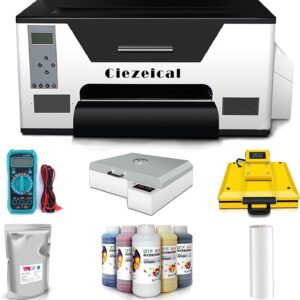 Impresora Ciezeical DTF XP600, equipada con kit de impresión
