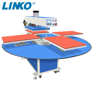 Estampadora 4 estaciones automática neumática | Linko J-H4-P